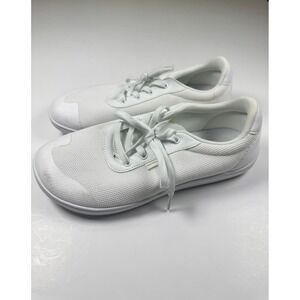 SDolphin Minimalist Barefoot Womens 40 Sneaker White Knit Wide Toe Box Shoes